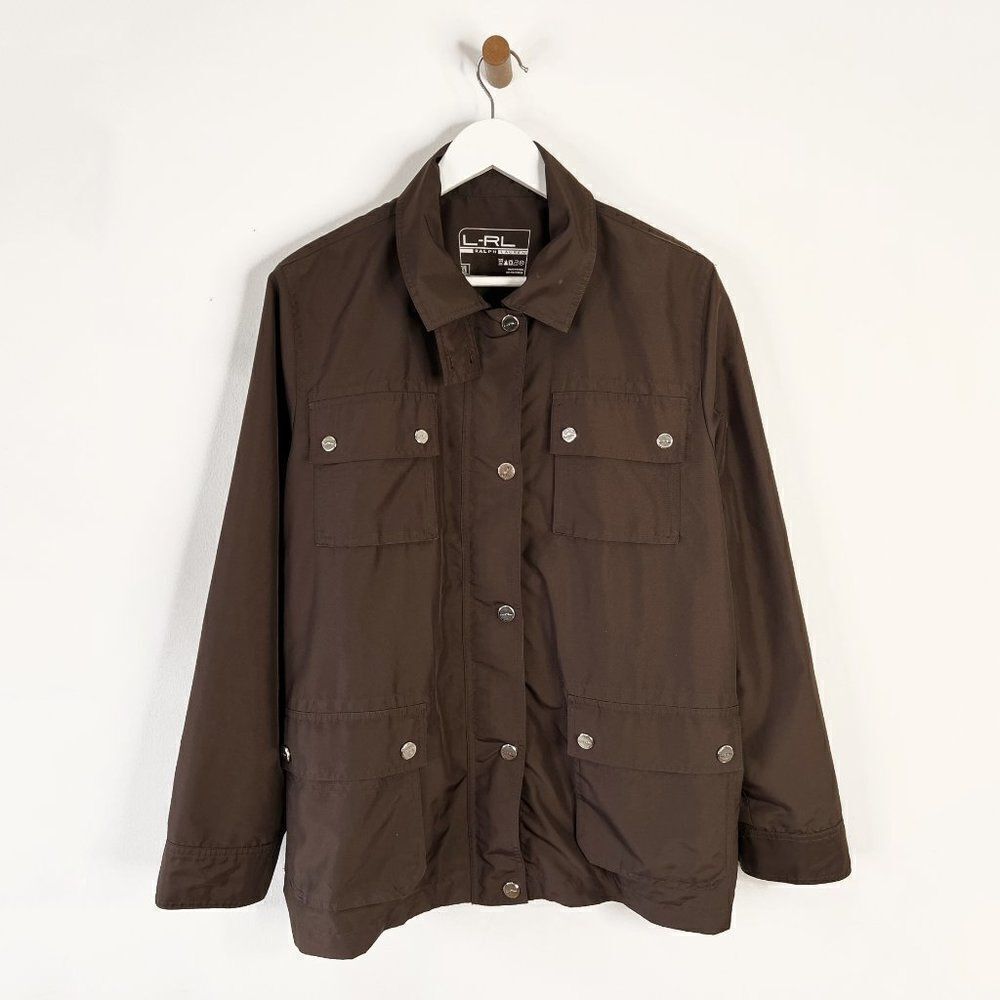 LAUREN Ralph Lauren Brown Lightweight Chore Coat